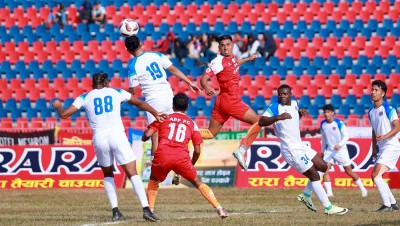  आहा ! रारा पोखरा गोल्ड कप : एपिएफलाई पराजित गर्दै मच्छिन्द्र क्वाटरफाइनलमा 
