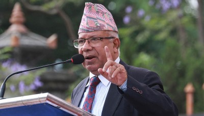  एमालेसँग तत्काल एकताको सम्भावना छैन : अध्यक्ष नेपाल 