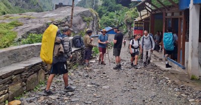  १ वर्षमा मनास्लु क्षेत्रमा १० हजार विदेशी पर्यटक भित्रिए 