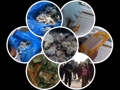  कागेश्वरी मनोहरामा छड्के अनुगमन : अधिकांश पसलका मासु अस्वस्थकर, कुहिएका समेत भेटियो 