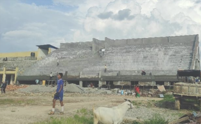  ४१ करोडको निर्माणाधीन चौतारा ‘मिनी’ रङ्गशाला अलपत्र 