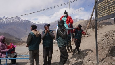  घोडचढी र स्टेचर सुविधाले मुक्तिनाथ जाने दर्शनार्थीलाई सुविधा  