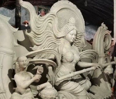  चाँगुनारायणमा १०८ फिट अग्लो सरस्वतीको मूर्ति निर्माण सुरु 