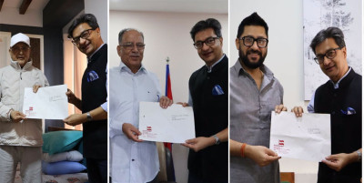  ओली,प्रचण्ड र लामिछानेलाई कांग्रेस महाधिवेशनको निम्तो, देउवाको सहभागिताबारे अन्योल 