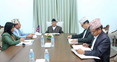  प्रधानमन्त्रीसँग निर्वाचन आयोगको परामर्श, कार्तिकमा उपनिर्वाचन गर्ने तयारी 