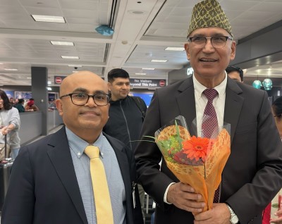  अन्तर्राष्ट्रिय मुद्रा कोषको बैठकमा भाग लिन अर्थमन्त्री पौडेल वासिङ्टन डिसीमा 