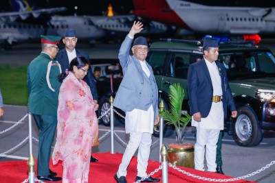  प्रधानमन्त्री ओली तुर्कमेनिस्तान प्रस्थान 