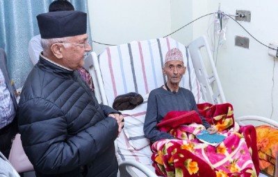  प्रधानमन्त्री ओलीका बुबा मोहनप्रसाद बिरामी 