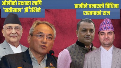  पार्टी मिलाउन विधानको परिधिमा रहेर जे पनि गर्न तयार छु : सभापति थापा 