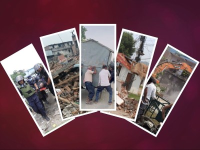  देशभर अतिक्रमित संरचना हटाउने अभियान जारी 