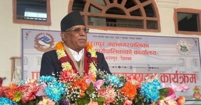  कांग्रेस विभाजनले निर्वाचनमा कुनै असर पर्दैन : प्रचण्ड 