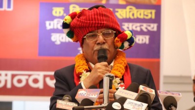  प्रचण्डको दाबी : जनताको घरघरमा पुगेर सम्झाउन सके नेकपा पहिलो पार्टी बन्छ 