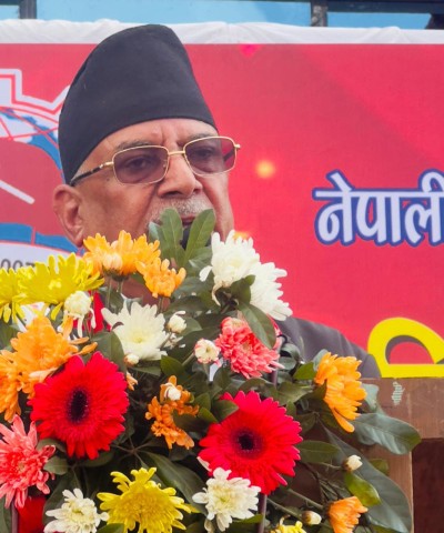  अग्रगामी ‘सर्भिसिङ’ बिना अहिलेको जटिलता समाधान गर्न सकिदैन,राष्ट्रिय एकता जरुरी: अध्यक्ष प्रचण्ड 