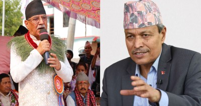  भीम रावललाई प्रचण्डको आग्रह : भौंतारिएर हुँदैन, आउनुस् सहकार्य गरौं 