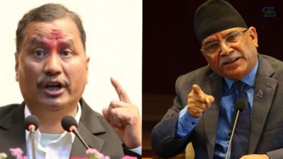  विप्लवको आरोप : कम्युनिस्ट एकताबाट प्रचण्ड नै भागिरहेका छन् 