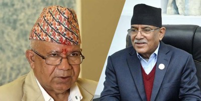  अध्यक्षद्वय प्रचण्ड र नेपालबीच भेटवार्ता, के भयो कुराकानी ? 