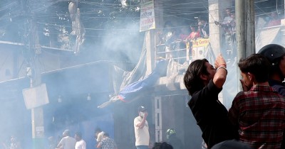  कोटेश्वरमा प्रदर्शनकारीको आक्रमणबाट ३ प्रहरीको मृत्यु 