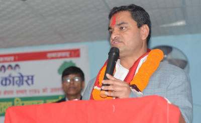  कांग्रेसको छवि सुधार्न प्रयत्नशील छौँ : महामन्त्री पौडेल 