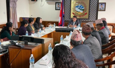  उपत्यकामा ‘सेप्टिक ट्याङ्क’अभियान चलाउनुपर्ने उपप्रधानमन्त्री सिंहको जोड 