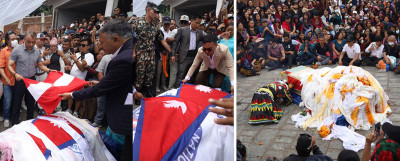  कीर्तिमानी आरोही पुरबहादुर गुरूङको स्वयम्भूमा अन्त्येष्टि 