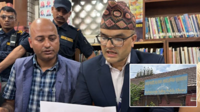  भृकुटीमण्डप पुस्तकालयको ताला परिषद्ले आफैं खोल्यो 