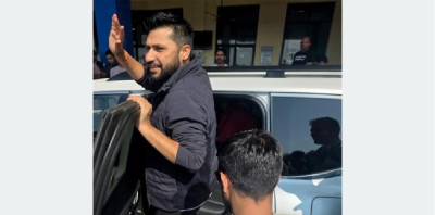  कारागारमा हुँदाको भाकल पूरा गर्न रवि पत्नीसहित नैनीतालस्थित कैचीँधाम पुगे 