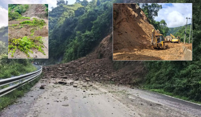  बाढीपहिरोबाट देशका राष्ट्रिय राजमार्ग र मुख्यसडक अवरुद्ध 