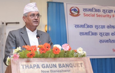  सामाजिक सुरक्षा कोषको आबद्धता धनी बन्न होइन : महान्यायाधिवक्ता बडाल 