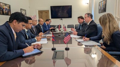  अर्थमन्त्री खनाल र अमेरिकी उच्च अधिकारीहरूबीच भेटवार्ता 