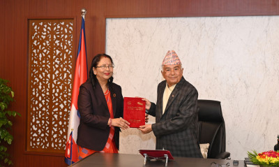  राष्ट्रपतिसमक्ष महिला आयोगको प्रतिवेदन पेस 