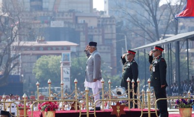  टुँडिखेलमा मनाइयो घोडेजात्रा : राष्ट्रपति पौडेलले गरे अवलोकन 