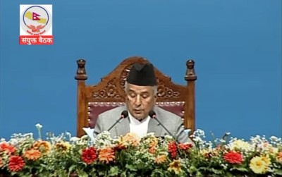  राष्ट्रपतिले शुक्रबार संघीय संसद्‍मा सरकारको नीति तथा कार्यक्रम प्रस्तुत गर्ने 