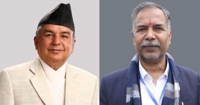  तटस्थता कायम गर्दै राष्ट्रपति र उपराष्ट्रपतिले भोट हालेनन् 