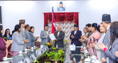  संसदीय सहकार्यबाट साझा समस्या हल गर्न सकिन्छ : राष्ट्रपति पौडेल 