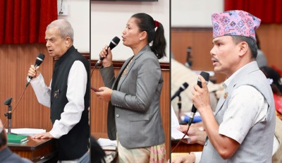  राष्ट्रियसभा बैठक बुधबारसम्मका लागि स्थगित 