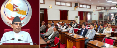  भोटेकोसी विपत्ति सम्बन्धमा राष्ट्रिय सभाबाट विशेष प्रस्ताव पारित 