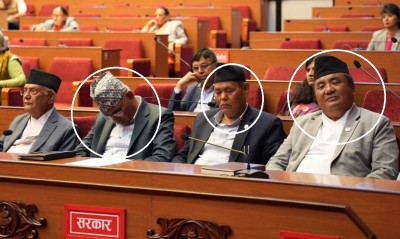  राष्ट्रिय सभा बैठकमा मन्त्रीहरू निदाएपछि... 