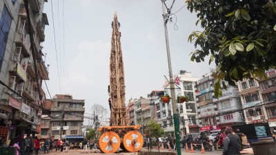  ललितपुरमा शनिबार रातो मच्छिन्द्रनाथको रथारोहण हुने 