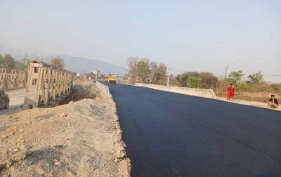  नारायणगढ- बुटवल सडक : पूर्वी खण्डमा ५० किलोमिटर कालोपत्र 