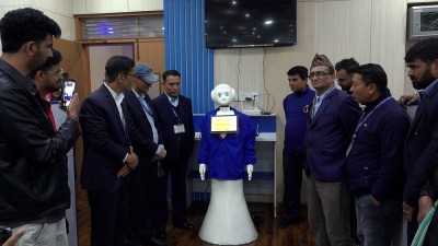  नेपाल टेलिकममा रोबोट प्रविधिबाट सेवा सुरु 