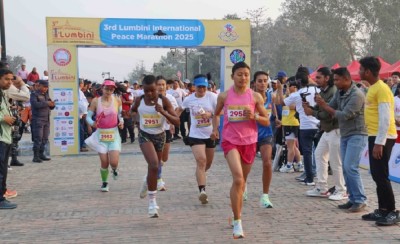  भारतीय धावक अनिश थापा मगरलाई उपाधि, महिलामा सन्तोषी भइन् पहिलो 