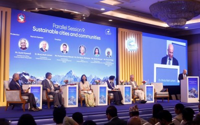  सगरमाथा संवाद : सहरीकरणको प्रमुख समस्या वायुप्रदूषण 