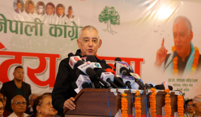  कांग्रेसलाई एकजुट बनाउन राष्ट्रिय भेला आयोजना गरिएको हो : शशाङ्क कोइराला 
