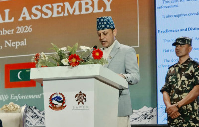  जलवायु परिवर्तनको असमान भार नेपालले थेग्न सक्दैन : सभामुख अर्याल 