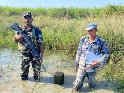  नेपाल भारत संयुक्त टोलीद्वारा सीमास्तम्भको निरीक्षण 