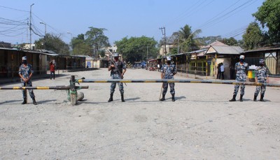  चुनावका कारण आवतजावत बन्द गरिँदा नेपाल-भारत सीमा नाका सुनसान 