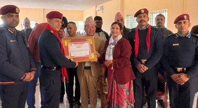  अंशु गौतमको हत्यारा समात्ने एसपी कटुवाल सम्मानित 