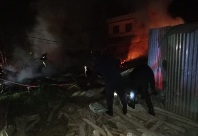  स्युचाटारमा आगलागी, १५ लाखबराबरको क्षति 
