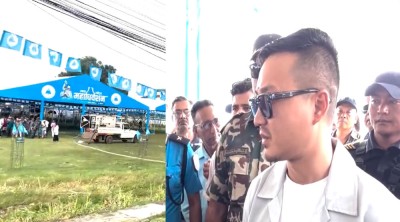  रास्वपाको महाधिवेशन स्थल जलमग्न, गृहमन्त्रीद्वारा स्थलगत अनुगमन 