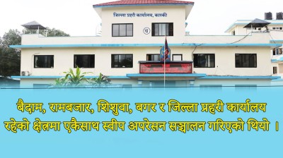  पोखराका पाँच ठाउँमा प्रहरीको ‘स्वीप अपरेसन’, १२२ जना पक्राउ 